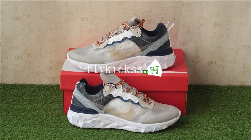 Undercover x Nike React Element 87 Navy White